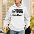 I Train Superheroes For Teacher Coach Men Women Unisex Hoodie, funny gift