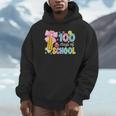 100 Days Of School Preppy 100th Day Of School Teachers Girls Unisex Hoodie, novelty gifts, funny gifts