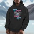 5th Grade Is My Jam Vintage 80s Boombox Teacher Student Unisex Hoodie, novelty gifts, funny gifts