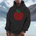 Apple Dot Pattern Art Teacher Appreciation Men Women Humor Unisex Hoodie, novelty gifts, funny gifts Apple Dot Pattern Art Teacher Appreciation Men Women Humor Unisex Hoodie, novelty gifts, funny gifts