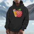 Back To School Pencil And Apple Teacher Student Unisex Hoodie, novelty gifts, funny gifts Back To School Pencil And Apple Teacher Student Unisex Hoodie, novelty gifts, funny gifts