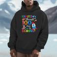 I Blasted Through 100 Days Of School 100th Day Teacher Kids Unisex Hoodie, novelty gifts, funny gifts