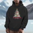 All Booked For Christmas Xmas Tree Teacher Holiday Pajamas Unisex Hoodie, novelty gifts, funny gifts