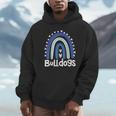 Bulldogs School Mascot Rainbow Teacher Lover Unisex Hoodie, novelty gifts, funny gifts Bulldogs School Mascot Rainbow Teacher Lover Unisex Hoodie, novelty gifts, funny gifts