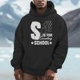 Christian Teacher S Is For Sunday School Essentials Unisex Hoodie, novelty gifts, funny gifts
