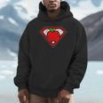 Cute Distressed Super Teacher Superhero Apple Shirt Unisex Hoodie, novelty gifts, funny gifts