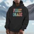 First Grade Dream Team Back To School 1st Grade Teacher Unisex Hoodie, novelty gifts, funny gifts