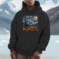 Halloween Pumpkin Starry Night Van Gogh Art Teacher Unisex Hoodie, novelty gifts, funny gifts Halloween Pumpkin Starry Night Van Gogh Art Teacher Unisex Hoodie, novelty gifts, funny gifts