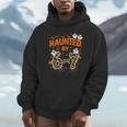 Haunted By 6-7 Halloween Math Teacher Joke Unisex Hoodie, novelty gifts, funny gifts