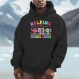 Helping Little Minds Grow Teacher Life Back To School Unisex Hoodie, novelty gifts, funny gifts Helping Little Minds Grow Teacher Life Back To School Unisex Hoodie, novelty gifts, funny gifts