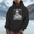 I'Ll Wait Until It's Quiet Tshirt Skeleton Teacher Halloween Unisex Hoodie, novelty gifts, funny gifts
