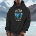 Be Kind Dolphin Autism Awareness Back To School Teacher Men Women Kids Unisex Hoodie, novelty gifts, funny gifts