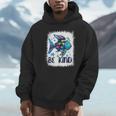 Be Kind Rainbow Fish Teacher Life Back To School Teaching Men Women Unisex Hoodie, novelty gifts, funny gifts