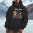 Learning Is Out Of This World Space Back To School Teacher Unisex Hoodie, novelty gifts, funny gifts