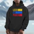 Leer Es Poder Colombian Spanish Teacher Maestra Colombia Unisex Hoodie, novelty gifts, funny gifts