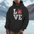 LOVE Apple 3rd Grade Teacher Student School Unisex Hoodie, novelty gifts, funny gifts