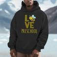 Love Preschool Back To School Yellow Bee Preschool Teacher For Men Women Girls Kids Unisex Hoodie, novelty gifts, funny gifts