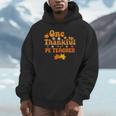 One Thankful PE Teacher Thanksgiving Fall Autumn Groovy Unisex Hoodie, novelty gifts, funny gifts