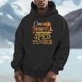 One Thankful Sped Teacher Cute Thanksgiving Women Unisex Hoodie, novelty gifts, funny gifts