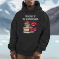Reading Is My Super Power Superhero Best English Teacher Unisex Hoodie, novelty gifts, funny gifts