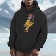 Retro Pencil Pencil Back To School Teacher Student Unisex Hoodie, novelty gifts, funny gifts