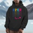 SPED Squad Proud Special Education Para Teacher Colorful Unisex Hoodie, novelty gifts, funny gifts SPED Squad Proud Special Education Para Teacher Colorful Unisex Hoodie, novelty gifts, funny gifts
