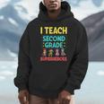 I Teach Second Grade Superheroes Teacher Superhero Unisex Hoodie, novelty gifts, funny gifts I Teach Second Grade Superheroes Teacher Superhero Unisex Hoodie, novelty gifts, funny gifts