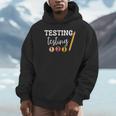 Testing Testing 123 Cute Math Teacher Student Test Day Men Women Girls Kids Unisex Hoodie, novelty gifts, funny gifts