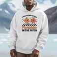 Groovy I Teach The Cutest Pumpkins In The Patch For Teacher Unisex Hoodie, novelty gifts, funny gifts Groovy I Teach The Cutest Pumpkins In The Patch For Teacher Unisex Hoodie, novelty gifts, funny gifts