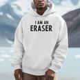Halloween Teacher Im An Eraser Costume Kids Men Women Unisex Hoodie, novelty gifts, funny gifts