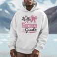 Hello Second Grade First Day Of School Coquette Teacher Girl Unisex Hoodie, novelty gifts, funny gifts Hello Second Grade First Day Of School Coquette Teacher Girl Unisex Hoodie, novelty gifts, funny gifts