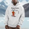 Nerdy Slope Dude Geometry Algebra Math Teacher Unisex Hoodie, novelty gifts, funny gifts