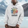 One Thankful Teacher Turkey Pencil Thanksgiving Teachers Unisex Hoodie, novelty gifts, funny gifts