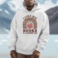 Teacher-TShirt I Like Big Books & I Cannot Lie Reading For Women Unisex Hoodie, novelty gifts, funny gifts