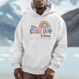 Teacher Of Visually Impaired Braille A Good Day To Learn Unisex Hoodie, novelty gifts, funny gifts