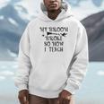 Teacher Witch Halloween My Broom Broke So Now I Teach For Men Women Unisex Hoodie, novelty gifts, funny gifts Teacher Witch Halloween My Broom Broke So Now I Teach For Men Women Unisex Hoodie, novelty gifts, funny gifts