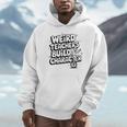 Weird Teachers Build Character School Pun Unisex Hoodie, novelty gifts, funny gifts