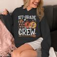 1st Grade Boo Crew Cute Ghost Halloween Teacher Kids Unisex Hoodie, funny design