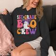1st Grade Boo Crew Halloween First Grade Halloween Teacher Unisex Hoodie, First Grade Teacher Gifts, funny design