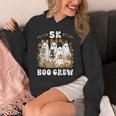5K Boo Crew Halloween Teacher K5 Floral Ghost Trick Or Teach Unisex Hoodie, funny design 5K Boo Crew Halloween Teacher K5 Floral Ghost Trick Or Teach Unisex Hoodie, funny design