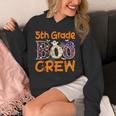 5th Grade Boo Crew Teacher Fifth Grade Halloween Unisex Hoodie, funny design