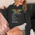 5th Grade Teacher Report Card Appreciation Men Women Unisex Hoodie, funny design 5th Grade Teacher Report Card Appreciation Men Women Unisex Hoodie, funny design