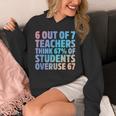 6 Out Of 7 Teachers Think 67 Of Students Overuse 67 Quote Unisex Hoodie, funny design