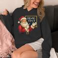 67 Teacher Santa Christmas Six Seven Meme Math Xmas Unisex Hoodie, funny design