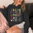 ABCs Alphabet Halloween Learning Kindergarten Teachers Unisex Hoodie, funny design ABCs Alphabet Halloween Learning Kindergarten Teachers Unisex Hoodie, funny design