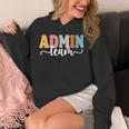 Admin Team Back To School Teachers Students Admin Squad Unisex Hoodie, funny design