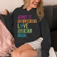 Admit It You Low Key Love Science Bruh Funny Science Teacher Unisex Hoodie, Science Teacher Gifts, funny design