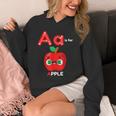 A Is For Apple Pre-K Kindergarten Teacher Student Unisex Hoodie, funny design A Is For Apple Pre-K Kindergarten Teacher Student Unisex Hoodie, funny design
