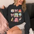 Back To School Coquette Teacher Women Girl Kindergarten PreK Unisex Hoodie, funny design