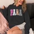 Back To School Teacher Para Preppy Checkered Para Life Unisex Hoodie, funny design Back To School Teacher Para Preppy Checkered Para Life Unisex Hoodie, funny design